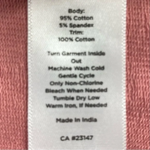 Talbots Women’s Dusty Rose Pink Long-Sleeve Top, Lace Eyelet Ruffle Trim, Size L - Picture 11 of 11